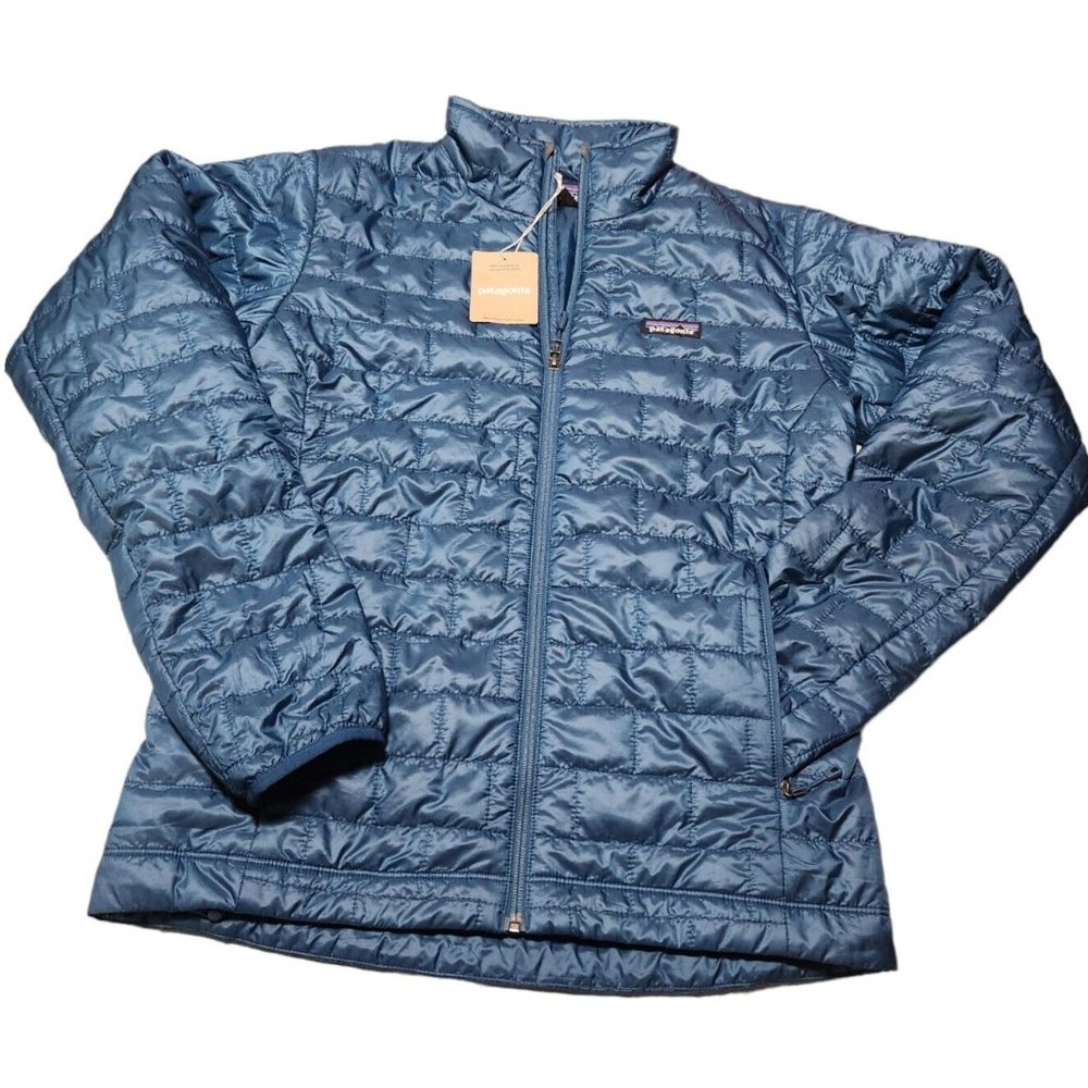 Patagonia Nano Puff Jacket for Men Small  - Lagom Blue 84212